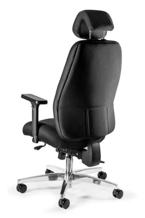 Fotel biurowy ULTIMA czarny 24/7 z regulowanymi podłokietnikami | MIRAT. w stylu kolekcja