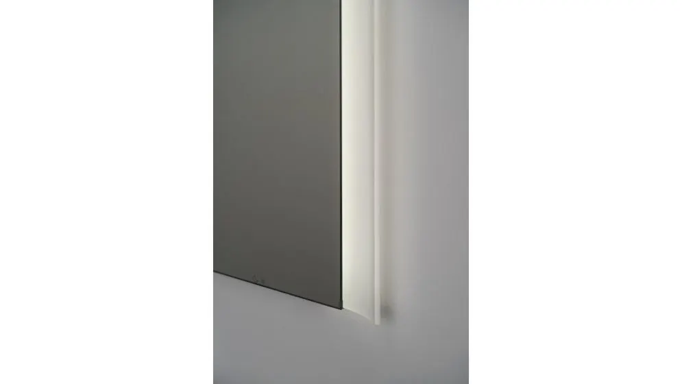 Lustro łazienkowe LED AURA 55x90 cm z regulowanym podświetleniem | MIRAT