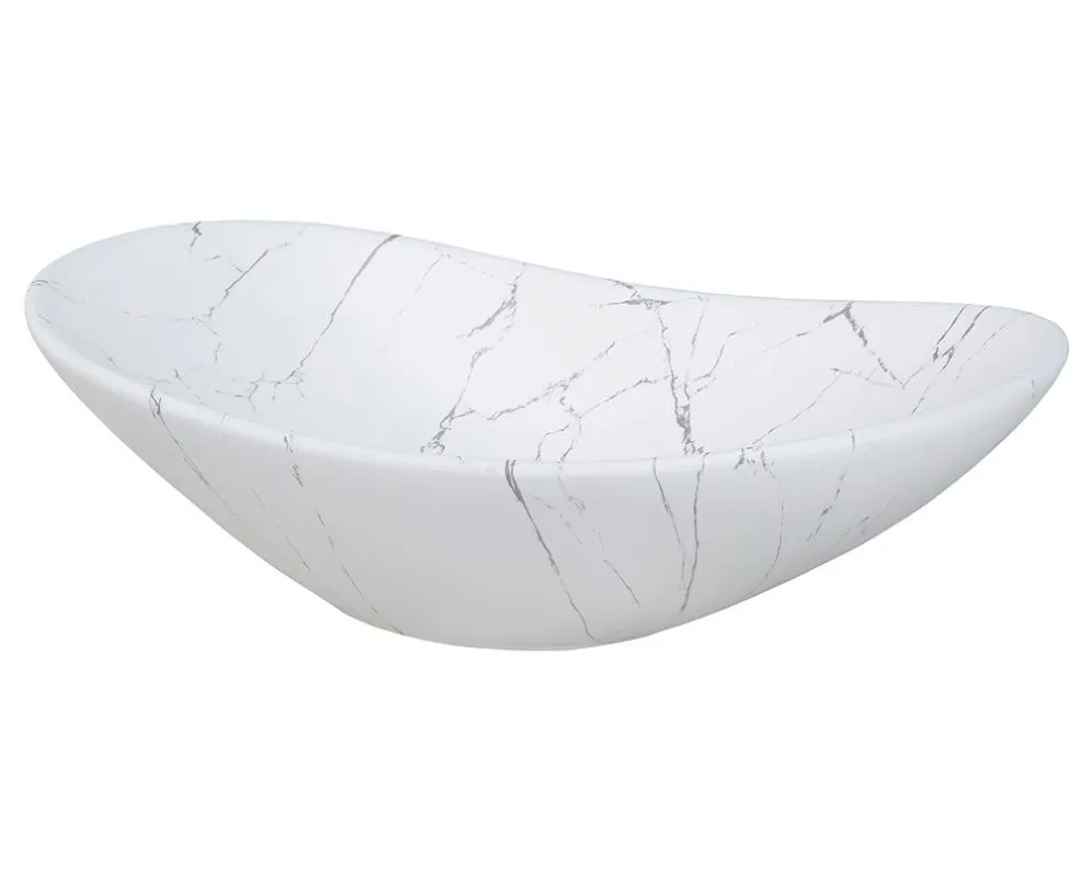 Ryflowana szafka pod umywalkę NORDIC CREMONA 2S 60cm dąb cremona z umywalką nablatową LENA I sklep meblowy MIRAT. styl RYFLOWANY, SKANDYNAWSKI kolekcja CD-NORDIC