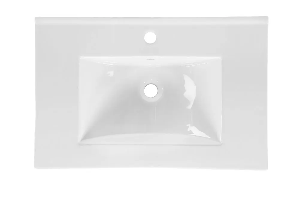 Szafka pod umywalkę CLASSIC OAK 80 cm dąb stojąca zamykana | MIRAT. w stylu  kolekcja CLASSIC COMAD