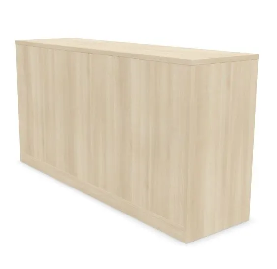 Szafka biurowa żaluzjowa EASY SPACE CABINET HRT 2-OH 160cm akacjowa zamykana I sklep meblowy MIRAT.