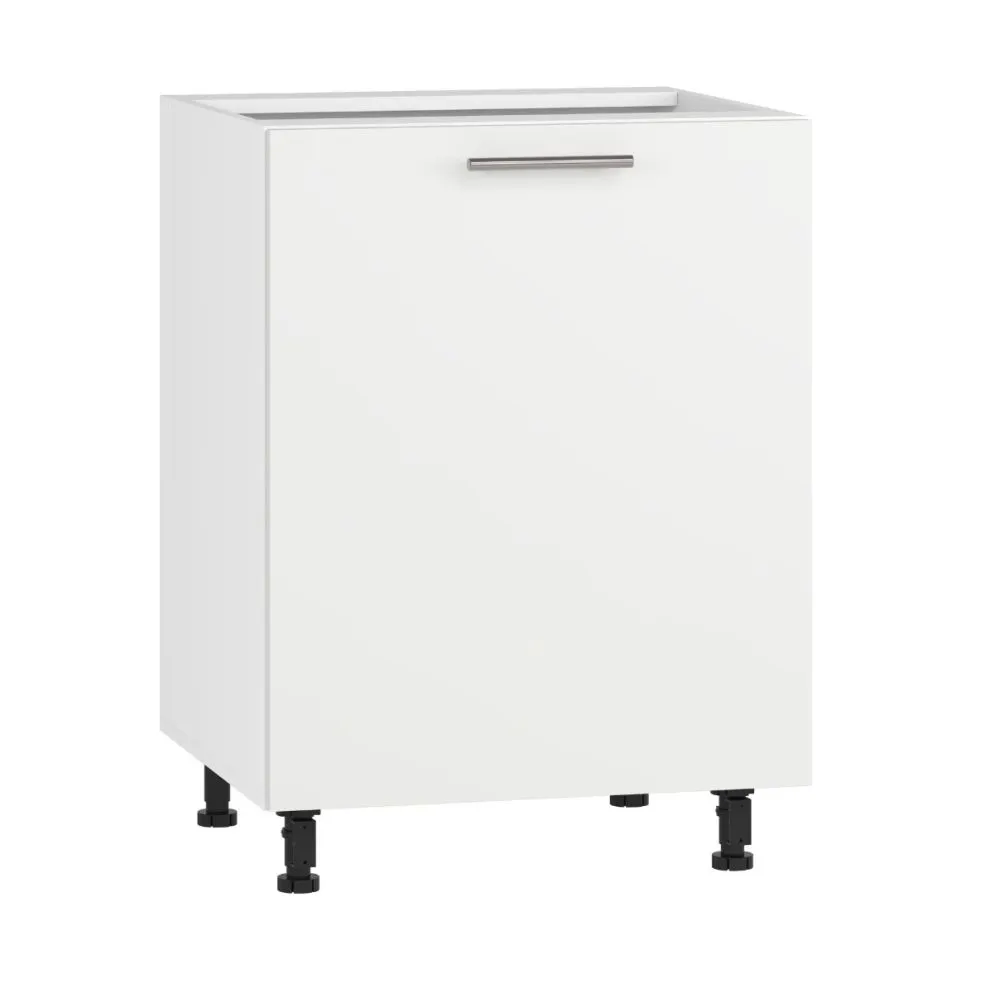 Szafka kuchenna dolna 60 VENTO D-60/82 biały mat I sklep meblowy MIRAT. kolekcja VENTO