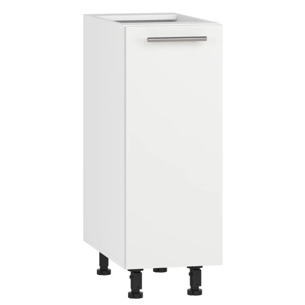 Szafka kuchenna stojąca 30 VENTO D-30/82 biały mat wąska I sklep meblowy MIRAT. kolekcja VENTO