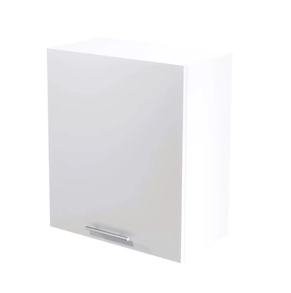 Szafka kuchenna wisząca 60 VENTO G-60/72 biały połysk z półkami | MIRAT.  kolekcja VENTO