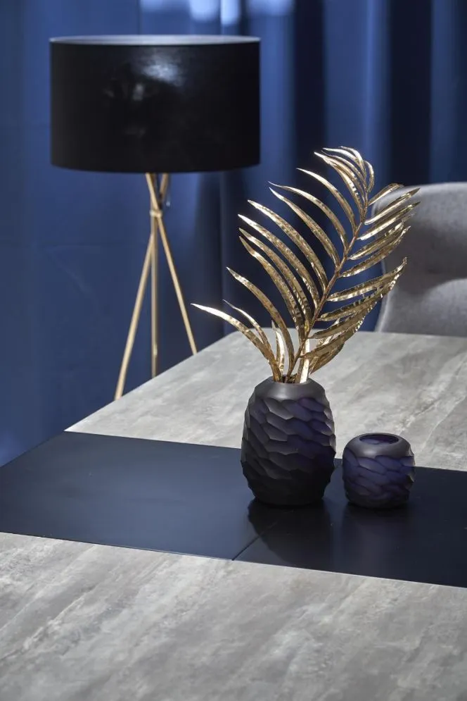 Stół rozkładany VINSTON 180(230)x95 ciemny szary/czarny w stylu loft | MIRAT. w stylu kolekcja