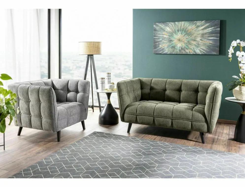 Ława VIRGO 50x50 biały marmur/czarny mat z ceramicznym blatem I sklep meblowy MIRAT. styl GLAMOUR, LOFT