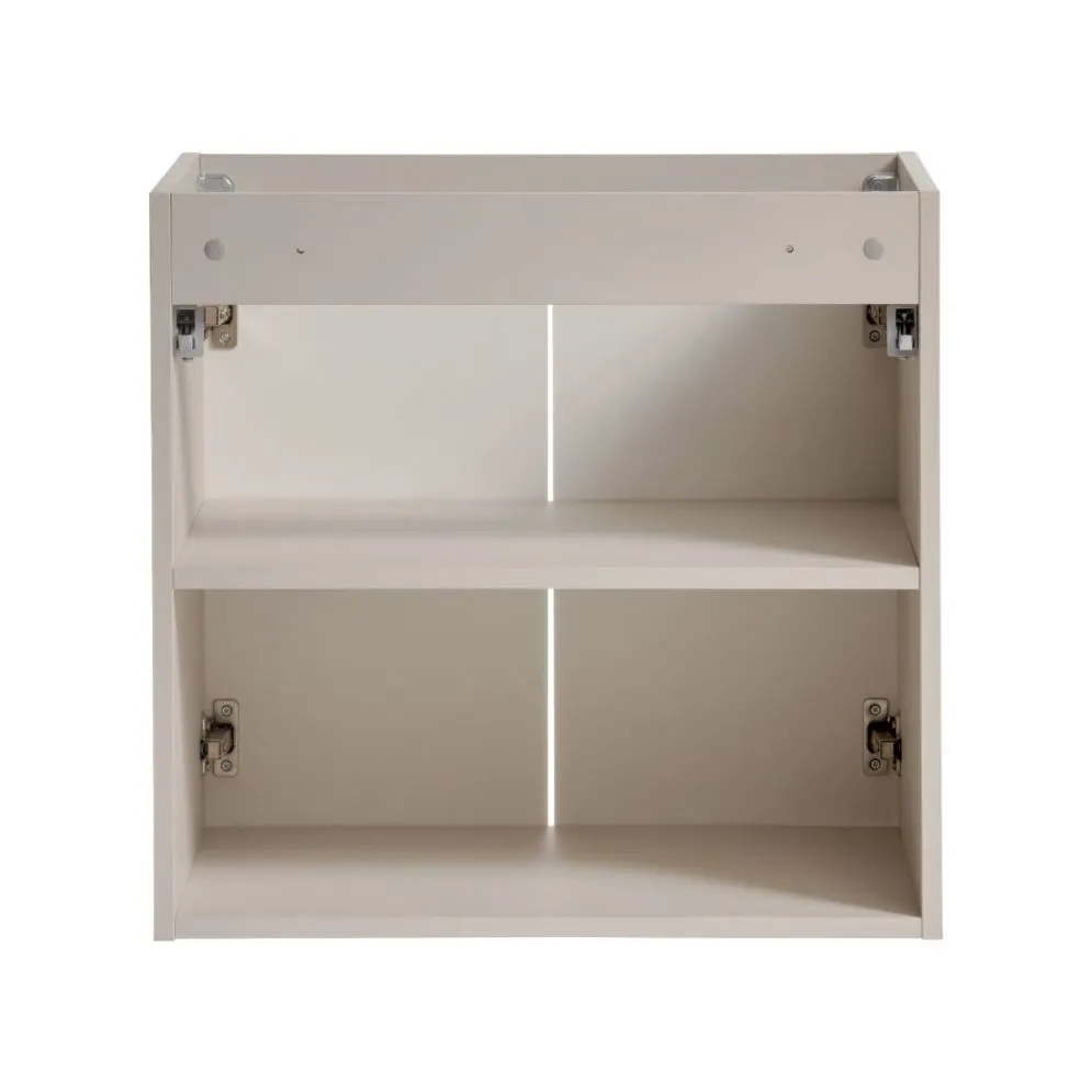 Wisząca szafka pod umywalkę VIVA CASHMERE 2D 60cm kaszmirowy mat I sklep meblowy MIRAT. styl GLAMOUR, RYFLOWANY