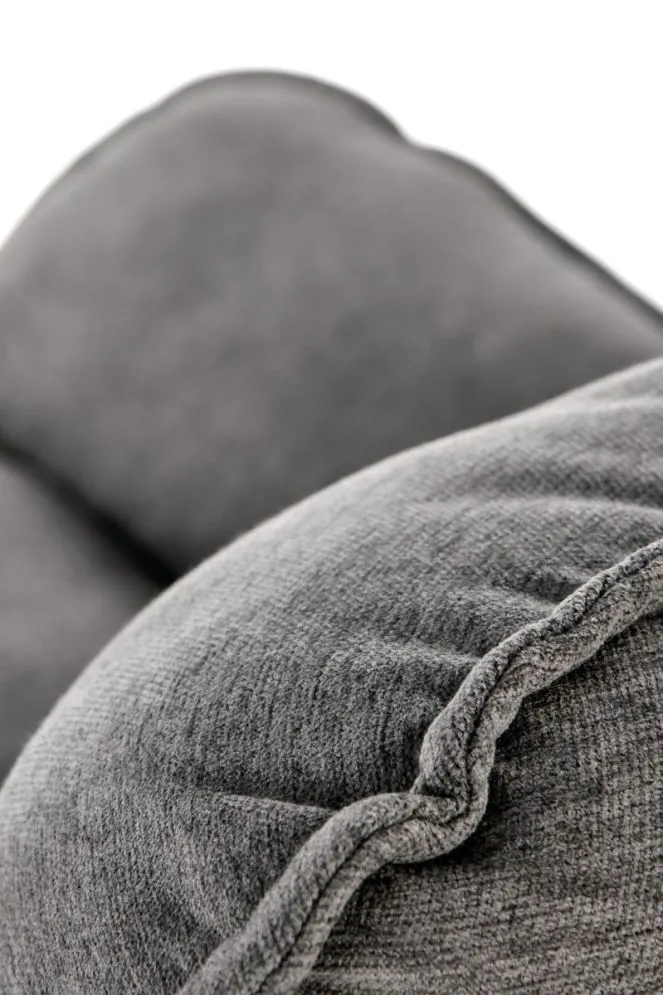 Fotel do salonu VOLKER ciemnoszary w stylu loft | MIRAT. w stylu LOFT kolekcja