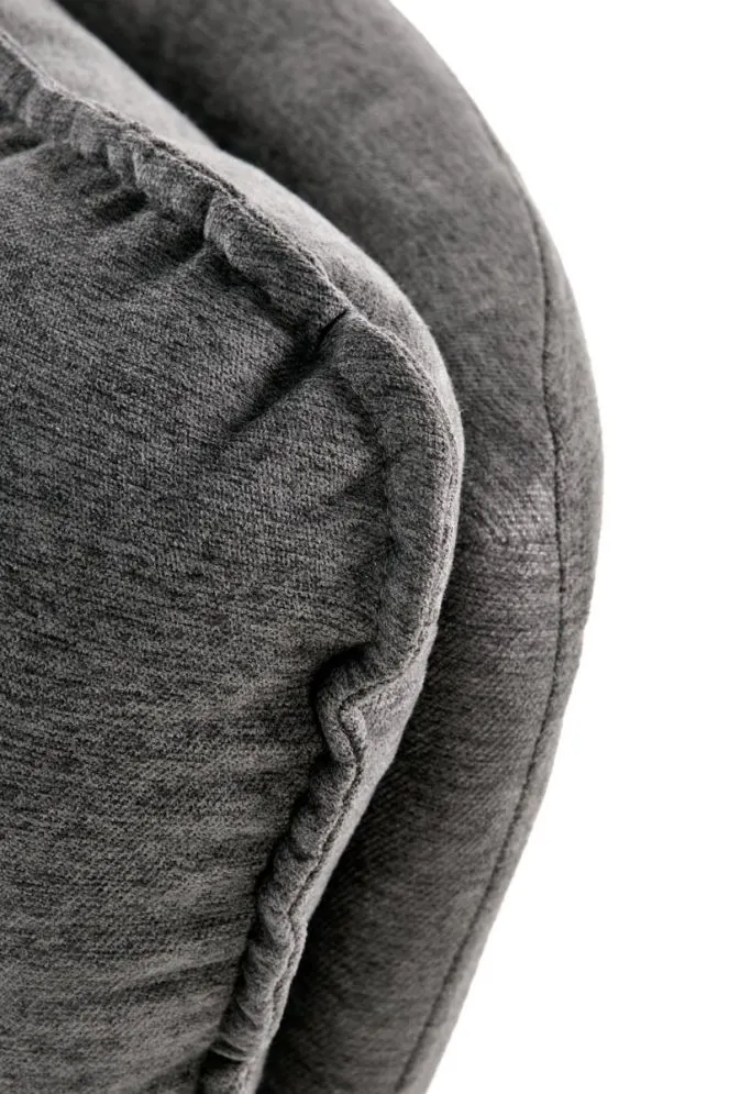 Fotel do salonu VOLKER ciemnoszary w stylu loft | MIRAT. w stylu LOFT kolekcja