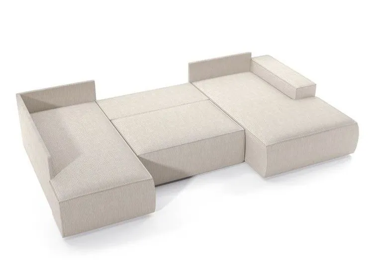 Narożnik z funkcją spania FELICIA U2-120 kremowy prawy/lewy I sklep meblowy MIRAT. kolekcja FELICIA