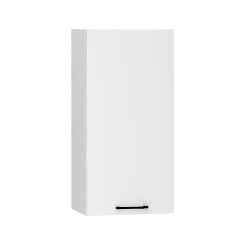 Minimalistyczna szafka kuchenna wisząca 45 DENIS W45 P/L/92 biała mat I sklep meblowy MIRAT.  kolekcja DENIS