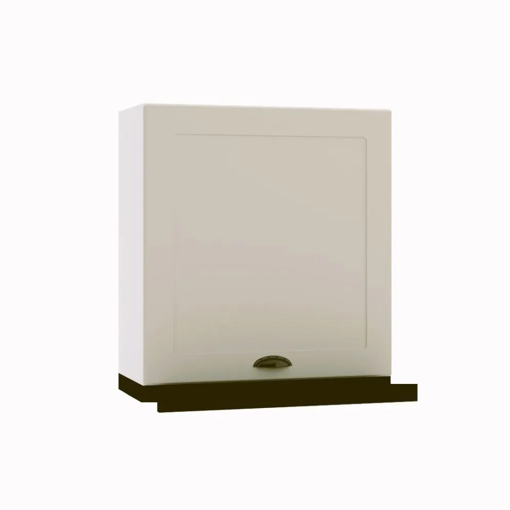 Szafka kuchenna wisząca z okapem 60 ADELE W60 SLIM/68 P/L beżowy/czarna I sklep meblowy MIRAT.  kolekcja ADELE