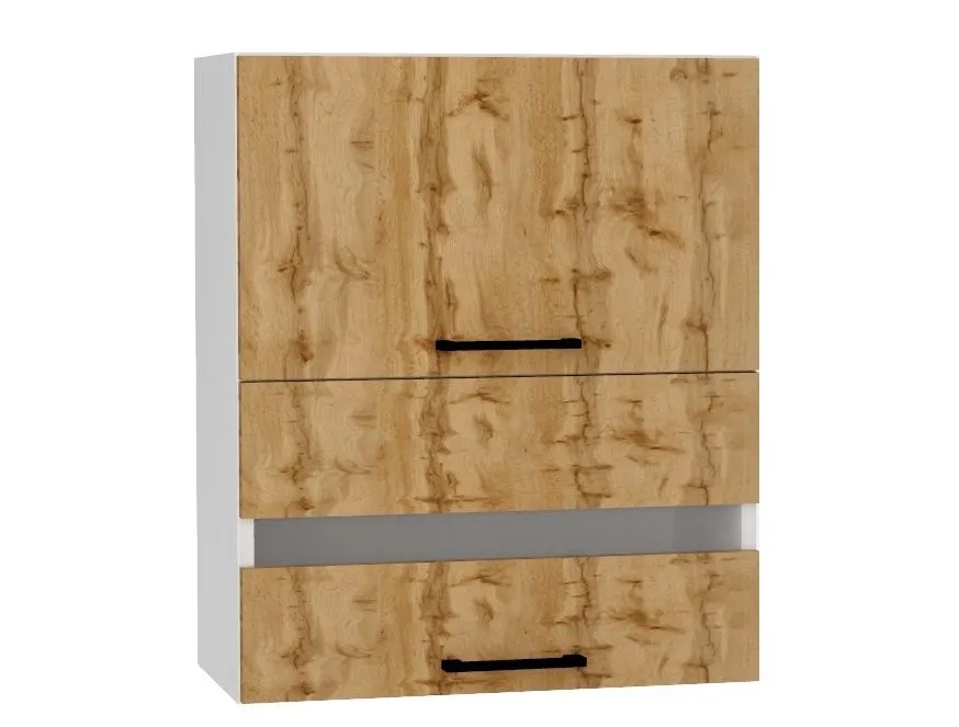 Szafka kuchenna wisząca 60 BONO W60 GRF/2 SD dąb wotan I sklep meblowy MIRAT. styl LOFT