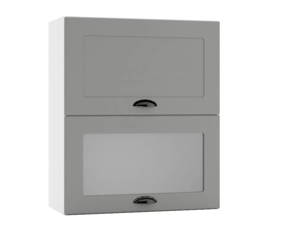 Szafka kuchenna wisząca 60 ADELE W60 GRF/2 SD szara I sklep meblowy MIRAT.