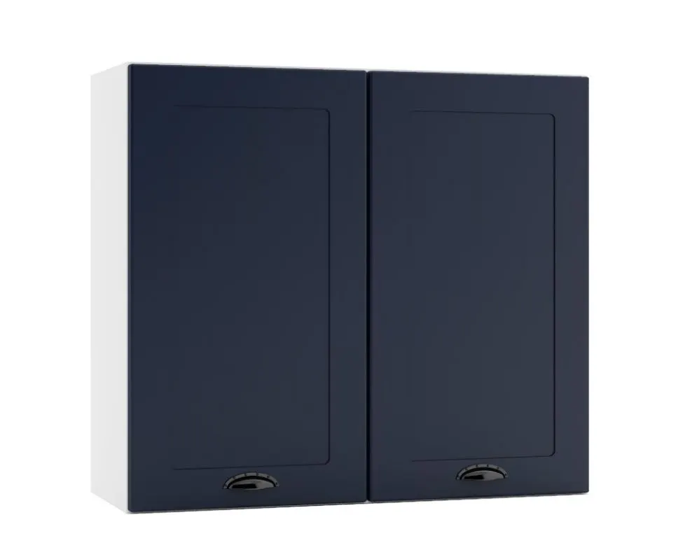 Szafka kuchenna wisząca ADELE W80 granatowy I sklep meblowy MIRAT.