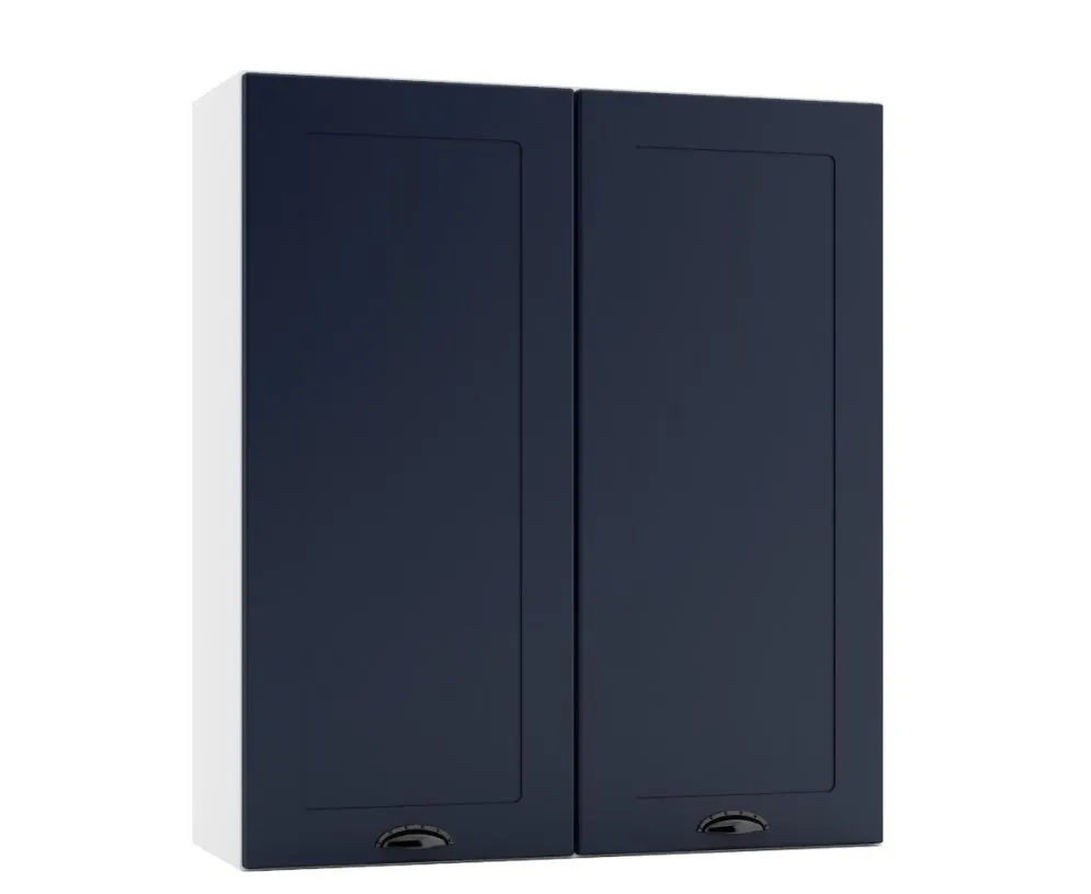 Szafka kuchenna wisząca 80 ADELE W80 /92 granatowa I sklep meblowy MIRAT.