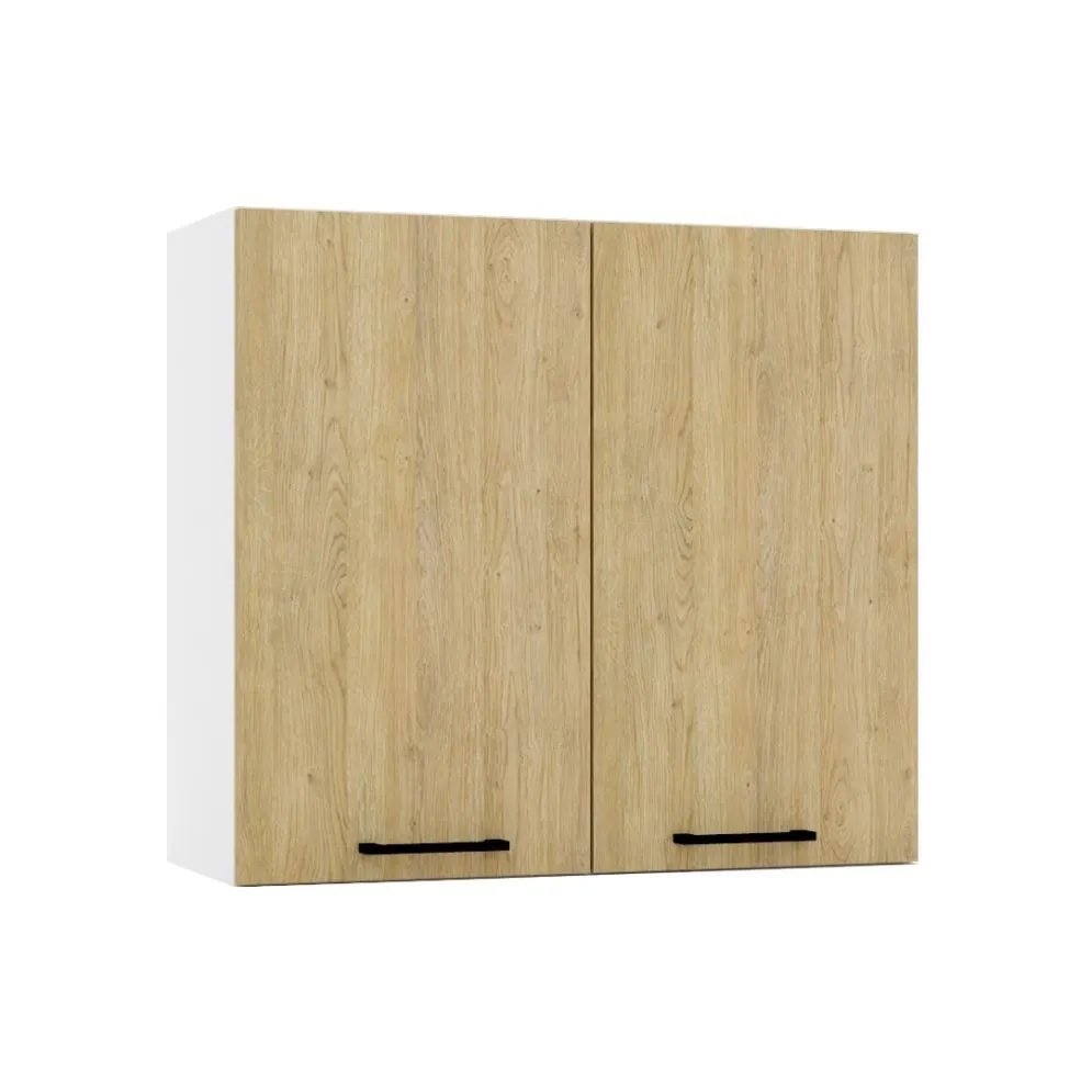 Solidna szafka kuchenna wisząca 80 DENIS W80 dąb london | MIRAT. kolekcja DENIS