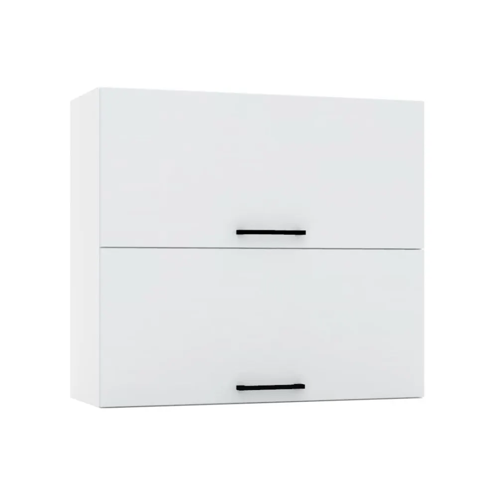 Szafka kuchenna wisząca 80 DENIS W80 GRF/2 szara z cichym domykiem I MIRAT.  kolekcja DENIS