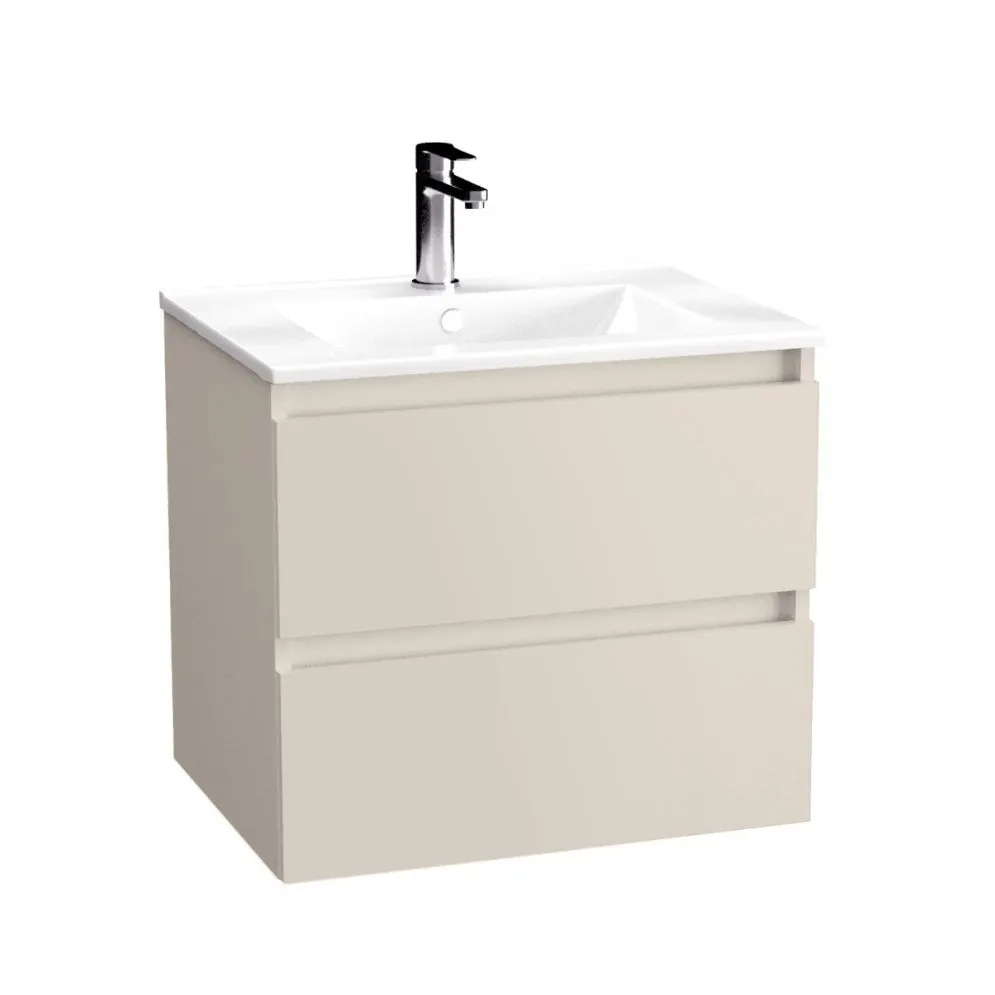 Szafka pod umywalkę ARCO 60 cm kaszmirowa z szufladami| MIRAT