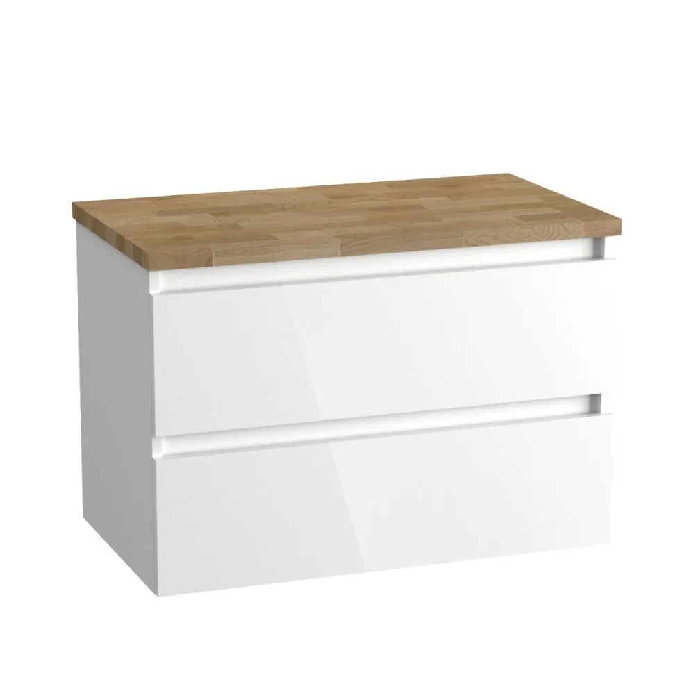 Szafka pod umywalkę ARCO 80 cm biała połysk modułowa | MIRAT