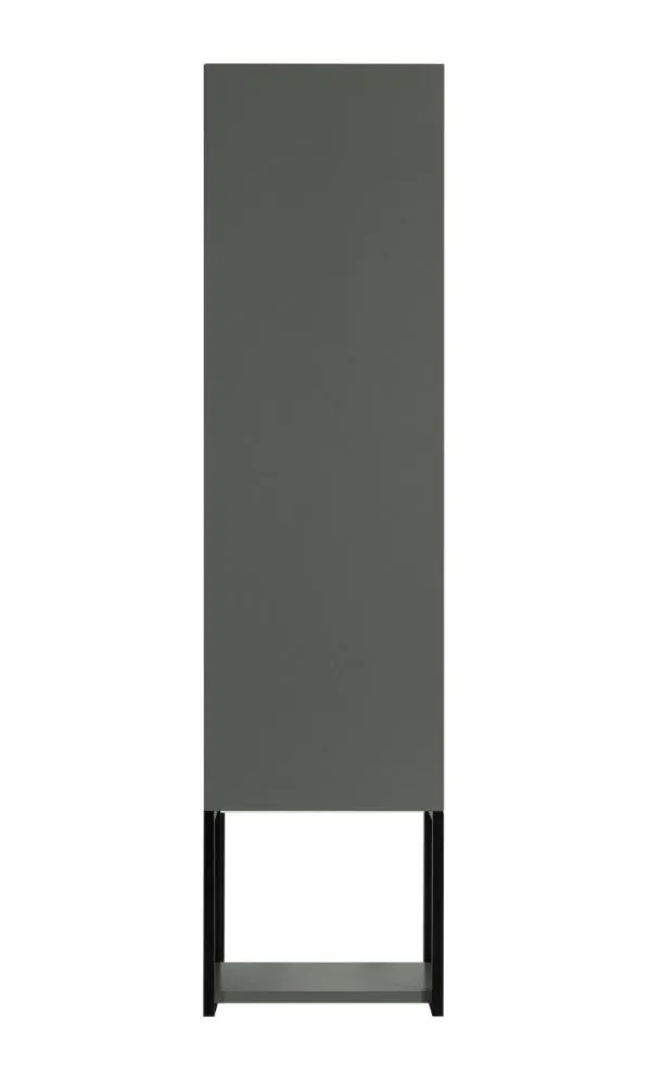 Szafka łazienkowa wysoka LOV 33 cm szaro-zielona półmat słupek| MIRAT  kolekcja LOV