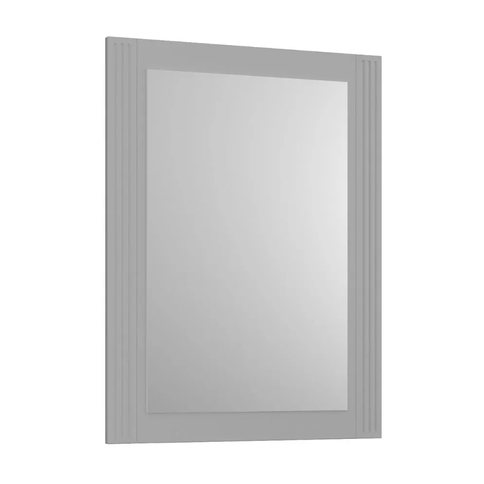 Lustro łazienkowe OXFORD 60x80 cm w ramie ciemno szare| MIRAT  kolekcja OXFORD