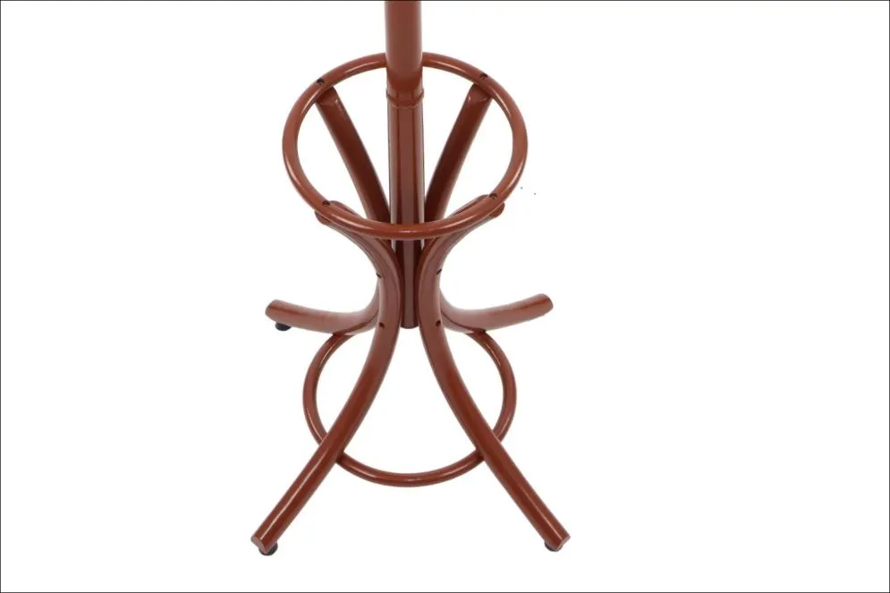 Wieszak drewniany WDR-1 brązowy na ubrania | MIRAT. styl VINTAGE