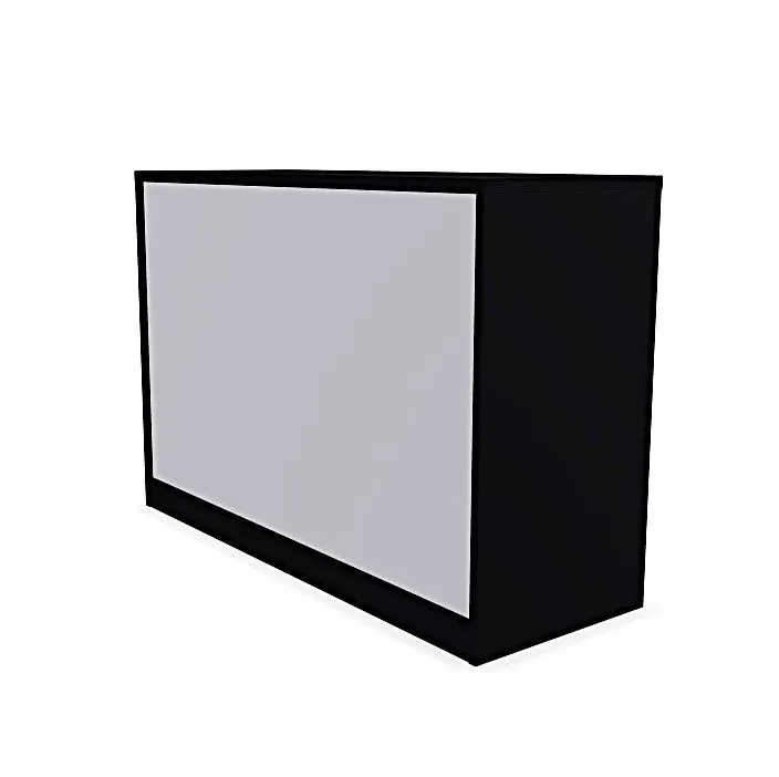 Szafka biurowa przesuwna EASY SPACE CABINET S 1.5-OH 120cm czarna zamykana I sklep meblowy MIRAT.