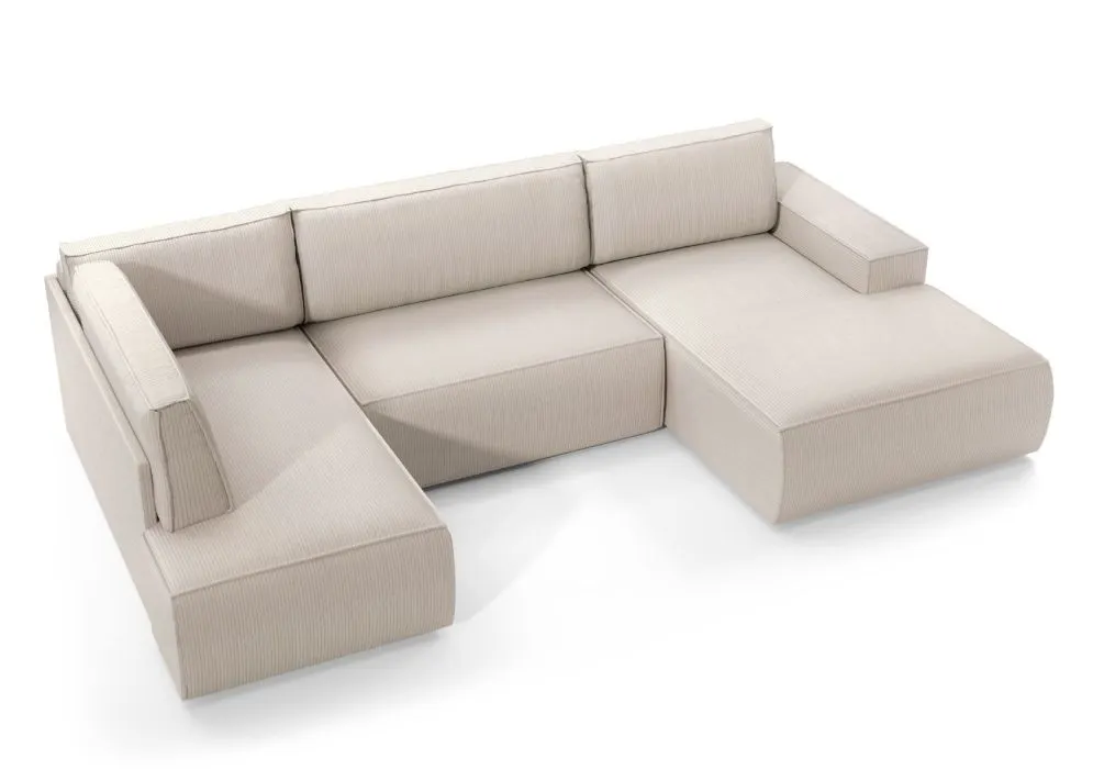 Narożnik z funkcją spania FELICIA U2-120 kremowy prawy/lewy I sklep meblowy MIRAT. kolekcja FELICIA