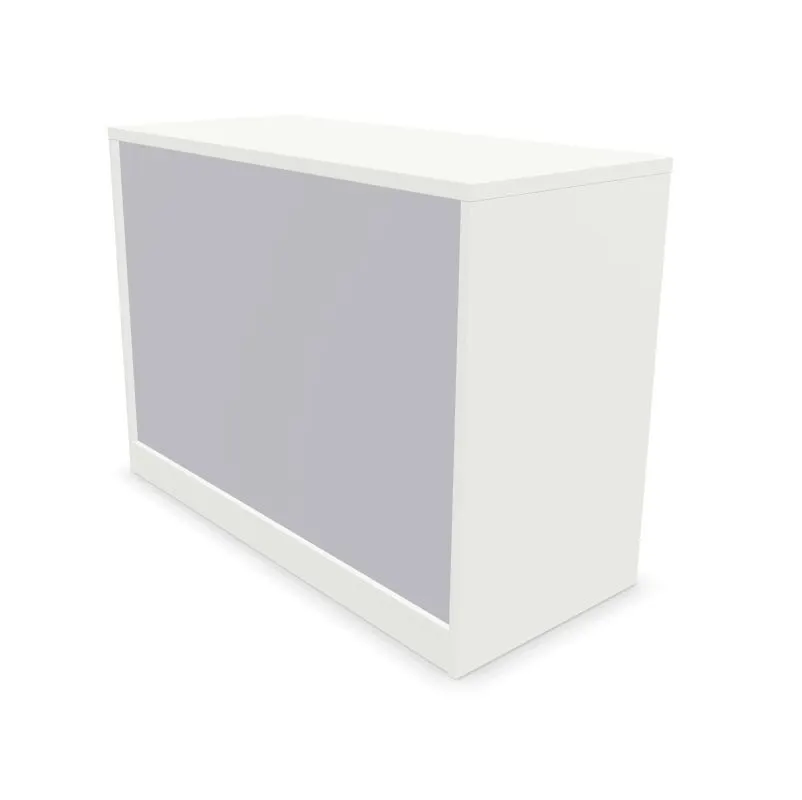 Szafka biurowa przesuwna EASY SPACE CABINET S 1.5-OH 100cm biała zamykana I sklep meblowy MIRAT.