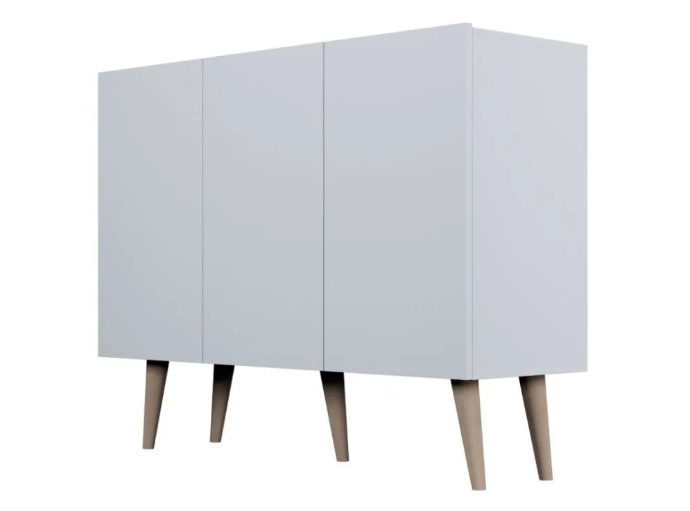 Komoda TORONTO biała nowoczesna I sklep meblowy MIRAT. styl SKANDYNAWSKI kolekcja TORONTO