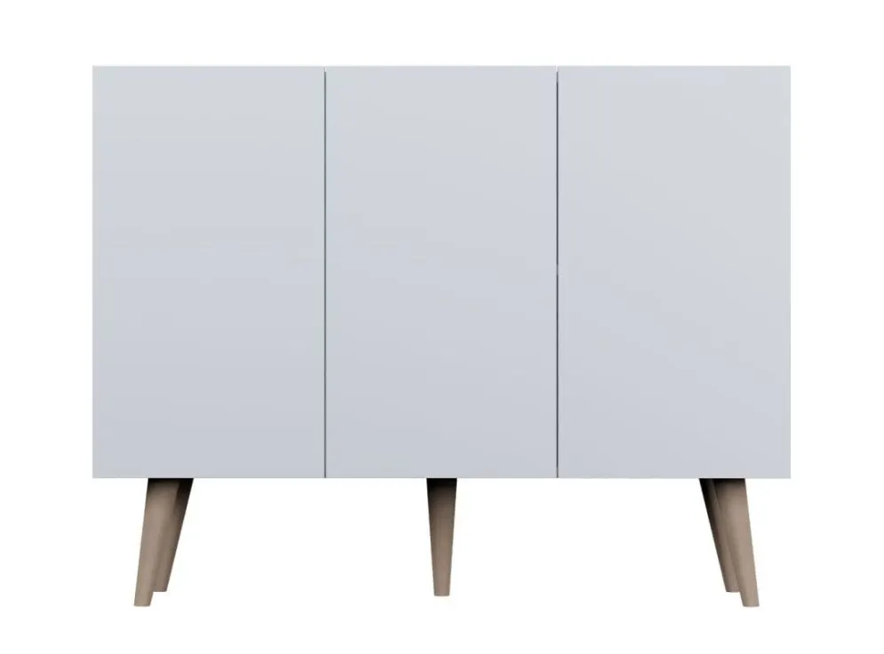 Komoda TORONTO biała nowoczesna I sklep meblowy MIRAT. styl SKANDYNAWSKI kolekcja TORONTO