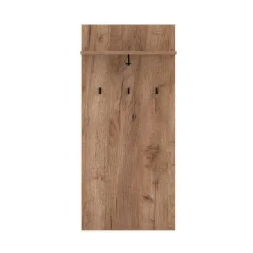 Wieszak do przedpokoju BILBAO 63cm dąb craft tobacco z półką | sklep MIRAT styl LOFT