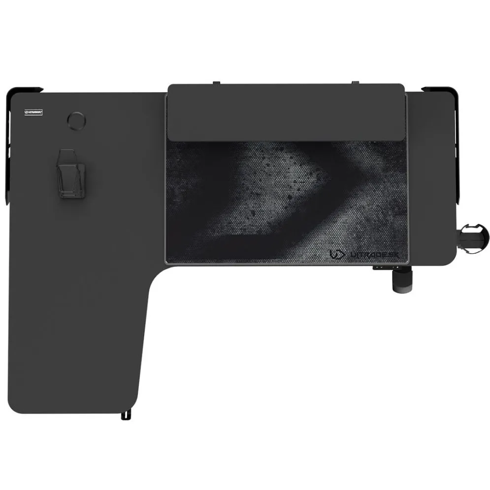 Biurko gamingowe WINGER czarne ULTRADESK | MIRAT.