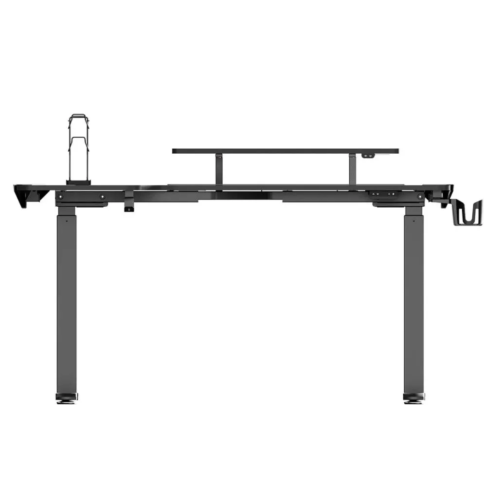 Biurko gamingowe WINGER czarne ULTRADESK | MIRAT.