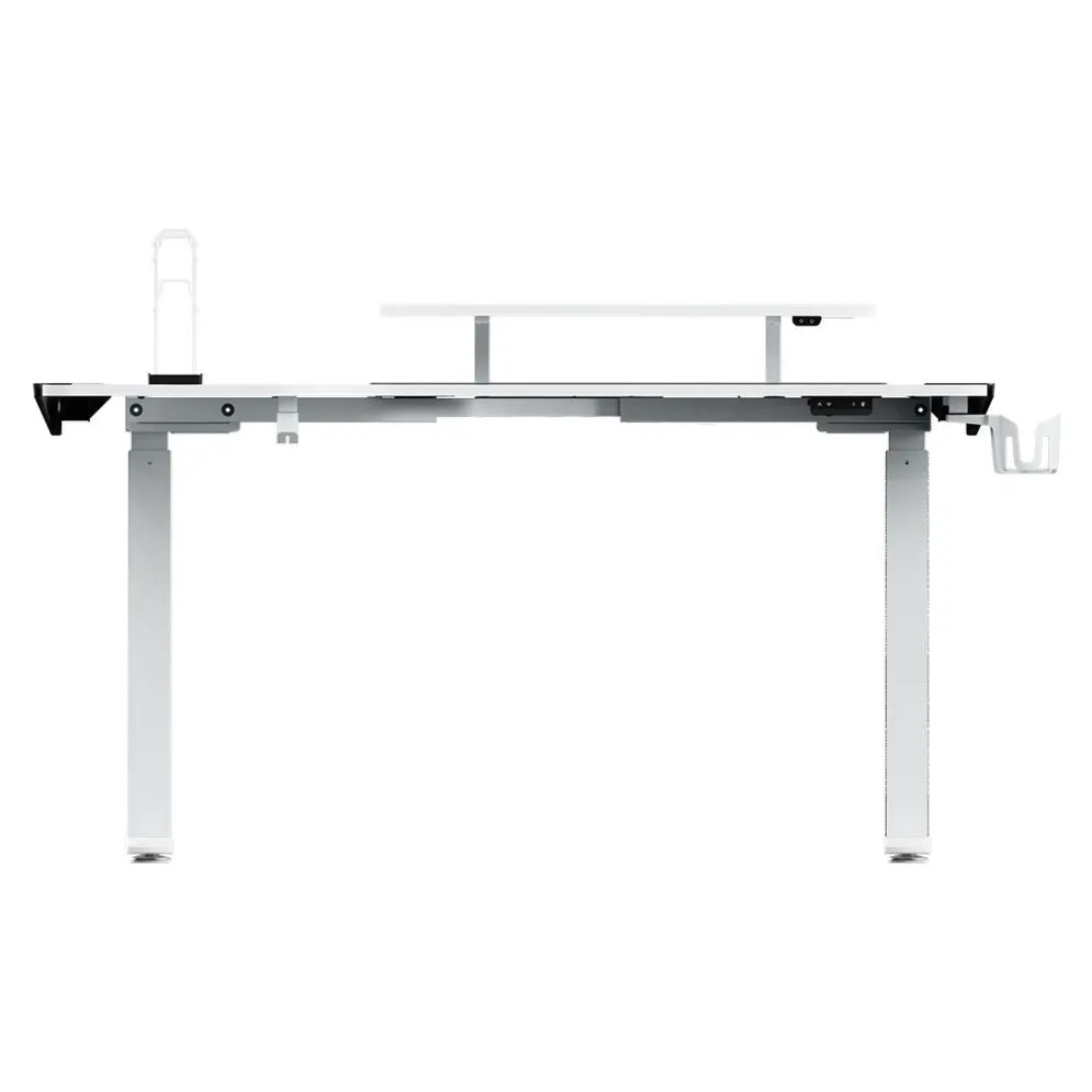 Biurko gamingowe WINGER białe ULTRADESK | MIRAT.