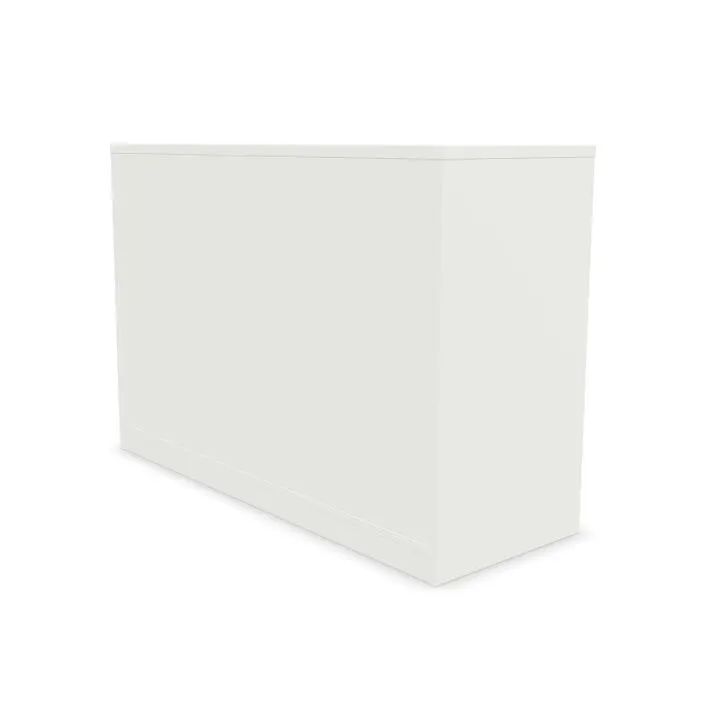 Szafka biurowa przesuwna EASY SPACE CABINET S 1.5-OH 120cm biała zamykana I sklep meblowy MIRAT.
