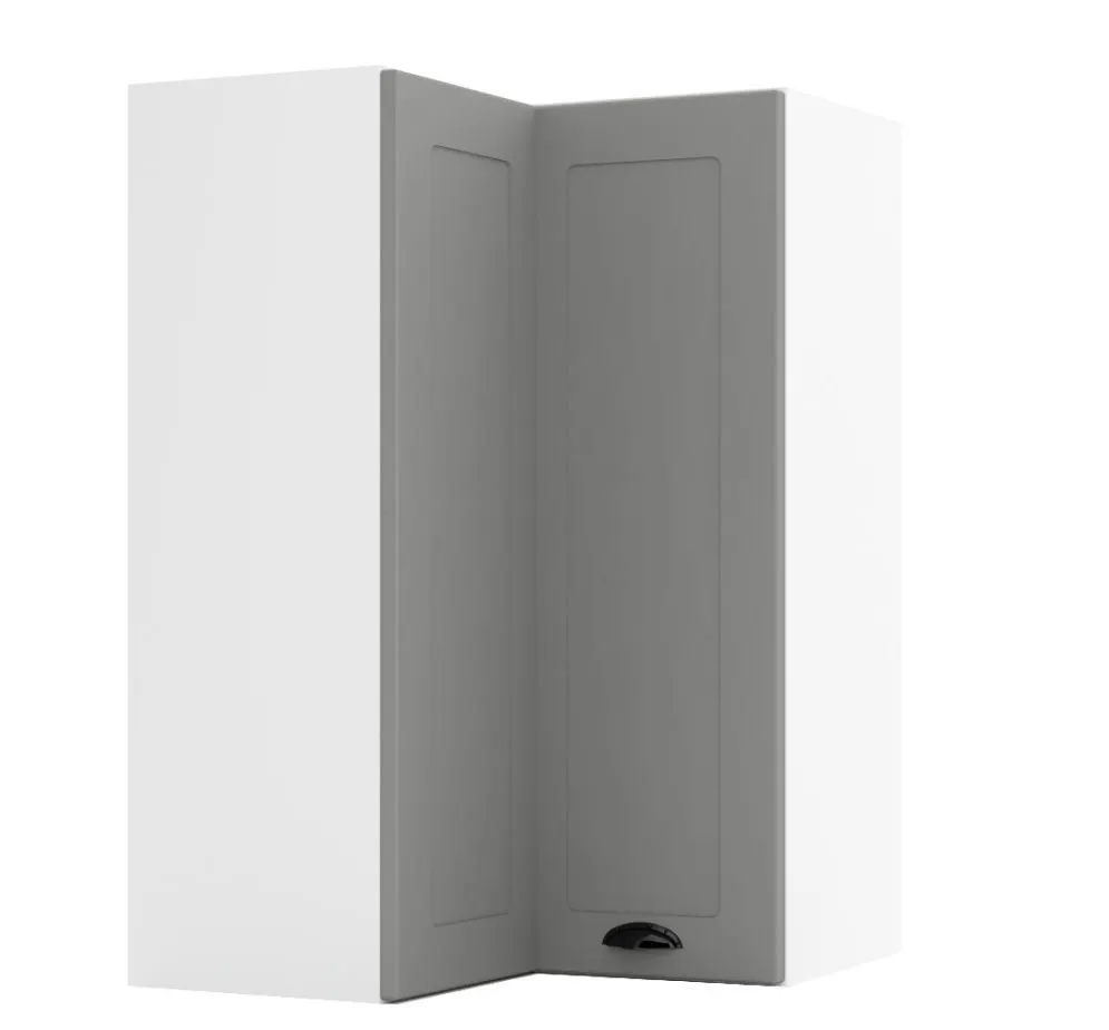 Szafka kuchenna narożna 60 ADELE WRN P/L /92 szara I sklep meblowy MIRAT.