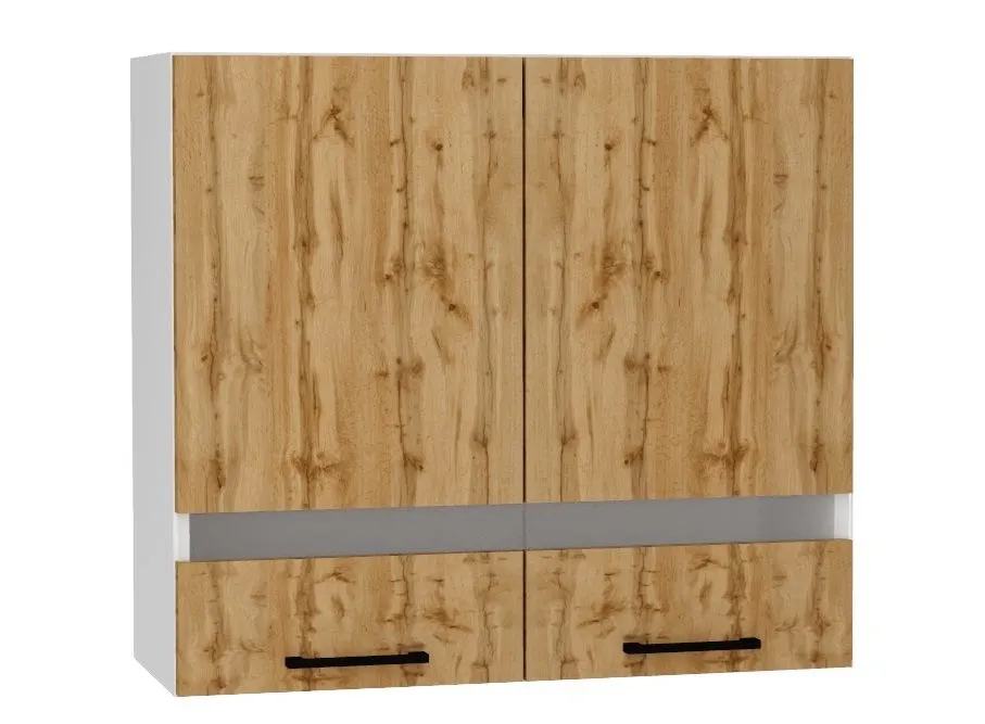 Szafka kuchenna wisząca 80 BONO WS80 dąb wotan I sklep meblowy MIRAT. styl LOFT