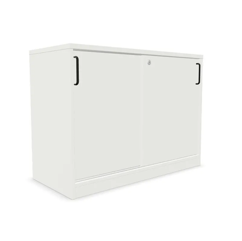 Szafka biurowa przesuwna EASY SPACE CABINET S 1.5-OH 100cm biała zamykana I sklep meblowy MIRAT.