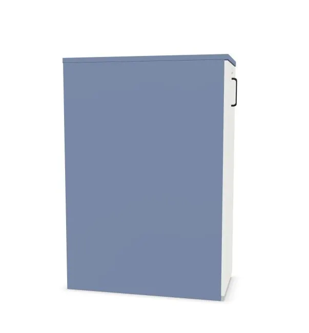 Szafka na dokumenty EASY SPACE 40cm prawa/lewa niebieska/biała wysuwana I sklep meblowy MIRAT.