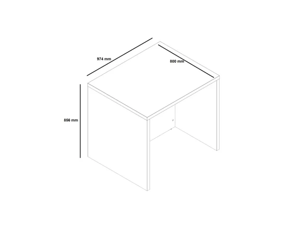 Wyspa kuchenna 90 cm dąb wotan/dąb artisan gotowa I sklep meblowy MIRAT.