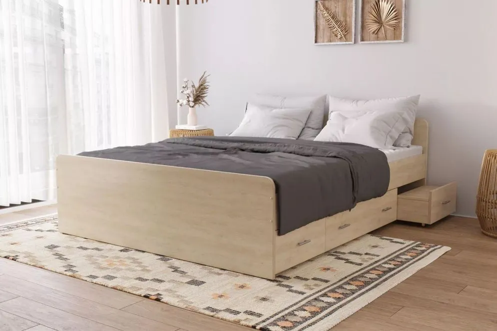 Łóżko 80262 180x200 z szufladami polskiej produkcji | MIRAT.