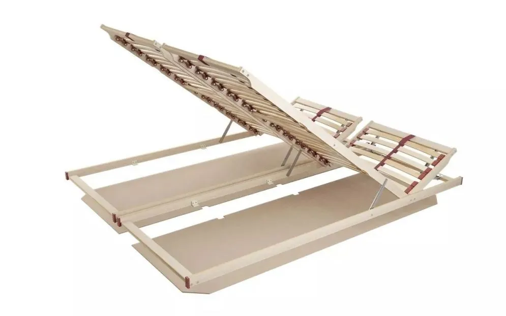 Stelaż DUO KF Basic 180x200 regulowany z pojemnikiem | MIRAT.