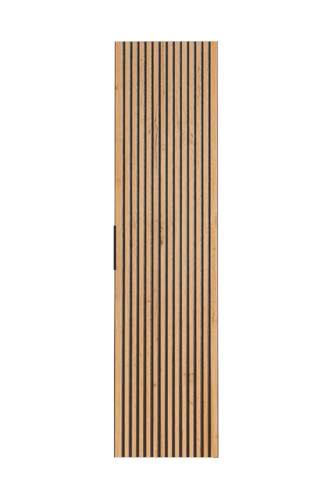 Szafka łazienkowa XILO BLACK WOTAN 80 35cm wysoki słupek I sklep meblowy MIRAT. styl LOFT, RYFLOWANY kolekcja XILO