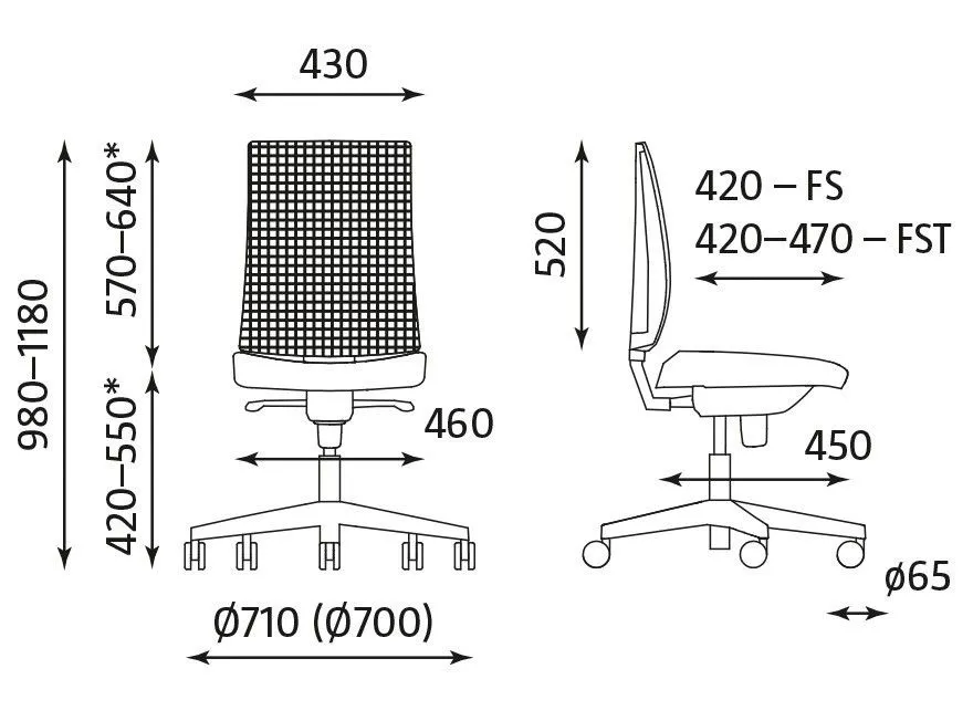 Fotel biurowy NAVIGO szary ergonomiczny z zagłówkiem I sklep meblowy MIRAT.