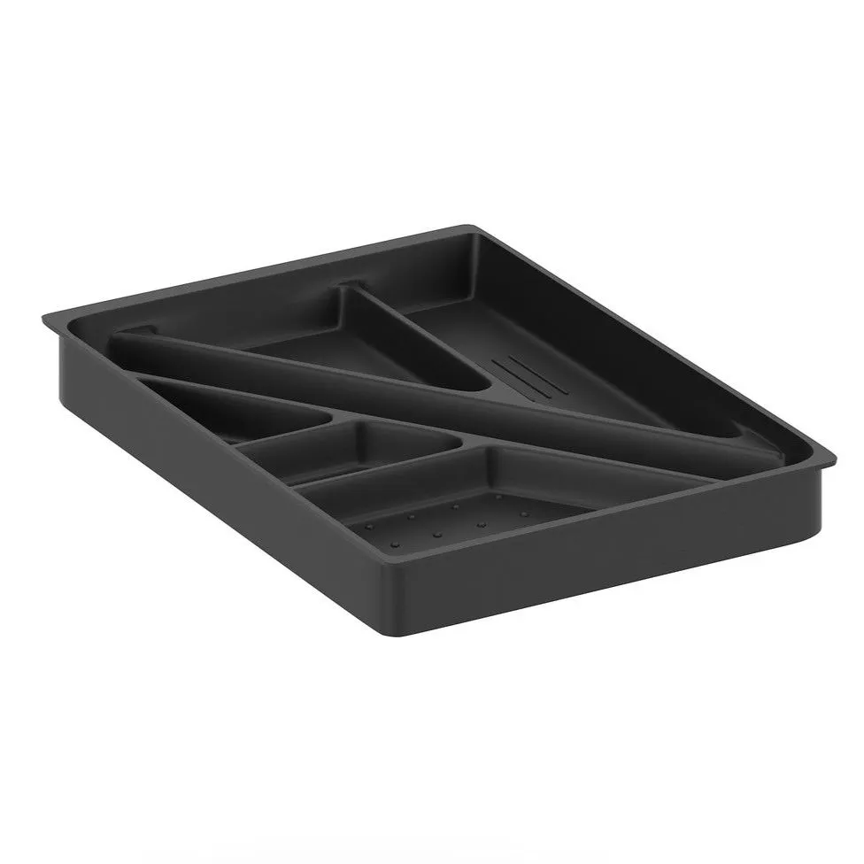 Kontenerek biurowy EASY SPACE 4D PB 43cm czarny grafitowy I sklep meblowy MIRAT.