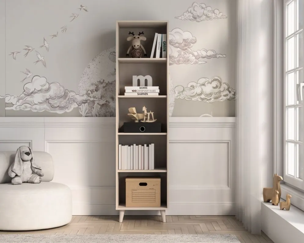 Regał MEVEL dąb jasny I sklep meblowy MIRAT. styl KLASYCZNY, SKANDYNAWSKI kolekcja MEVEL