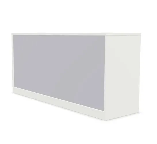 Szafka biurowa przesuwna EASY SPACE CABINET S 1.5-OH 160cm biała zamykana I sklep meblowy MIRAT.