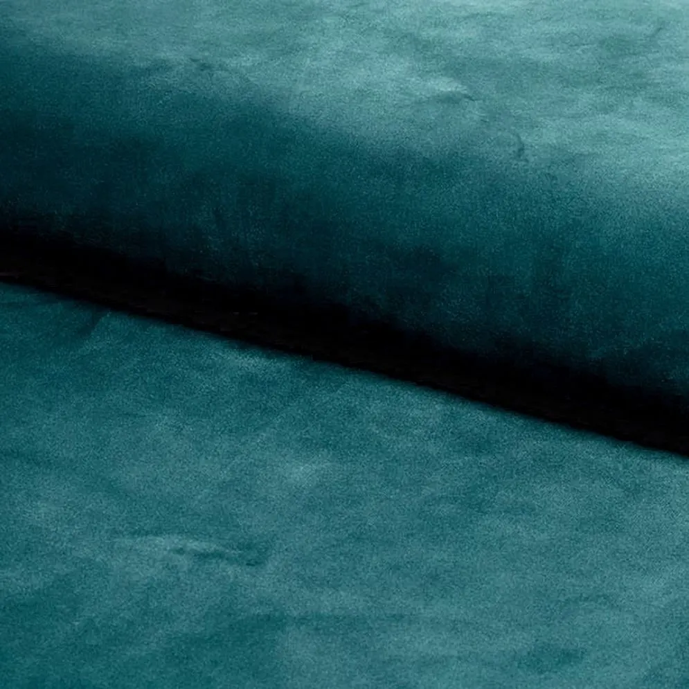 Krzesło MILA VELVET turkusowe welurowe na metalowych nogach | MIRAT. styl GLAMOUR